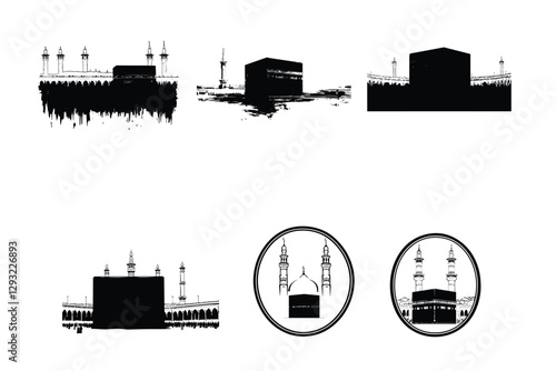 Sacred View of the Holy Kaaba