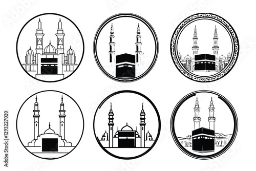 Sacred View of the Holy Kaaba