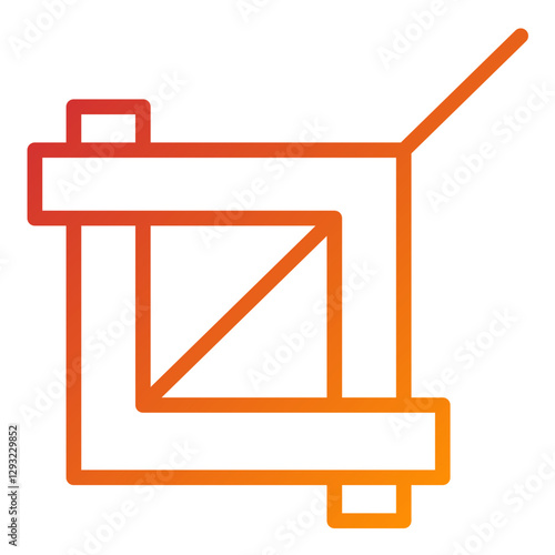 Vector Design Crop Icon Style