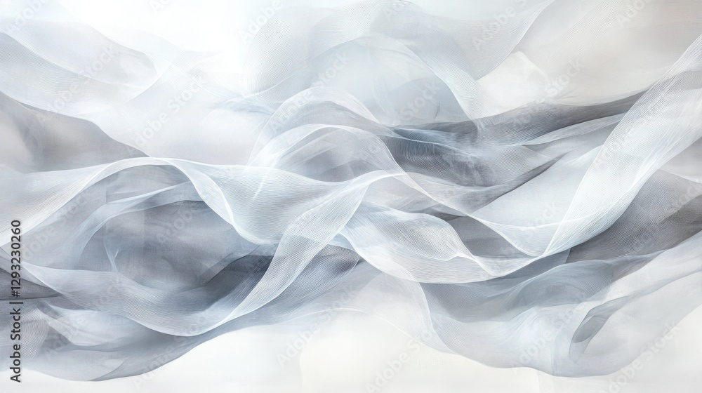 Polished white abstract backdrop with graceful curves and fine line details, creating an unobtrusive, elegant canvas. Polished white abstract backdrop with graceful curves and fine line details, creating an unobtrusive, elegant canvas.