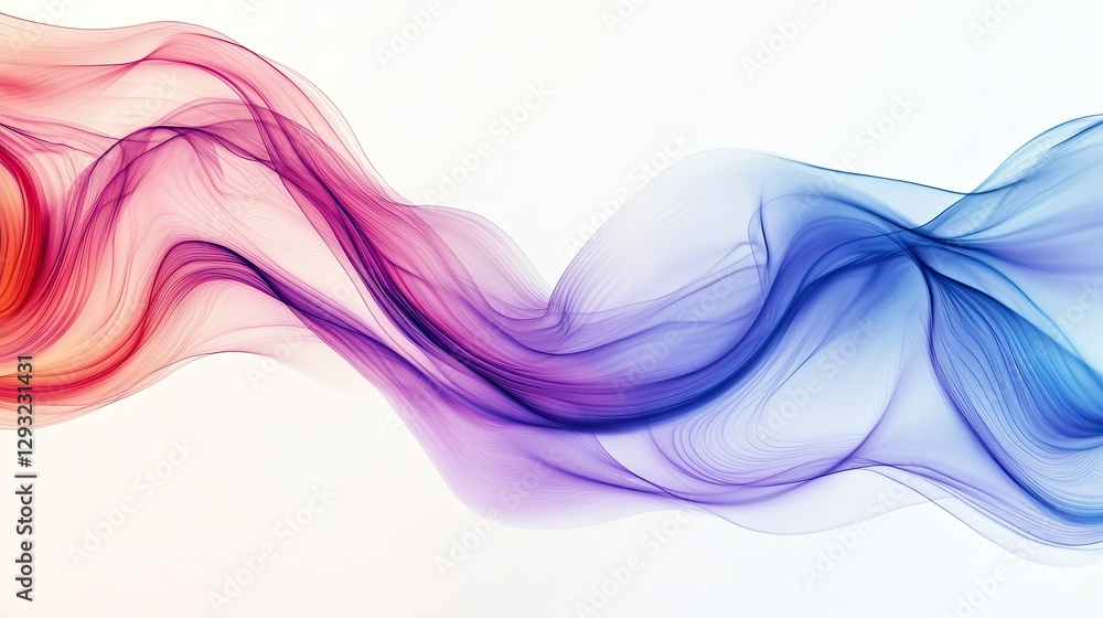 Visualize a high-definition abstract background where soft, flowing curves and gentle lines create a clean, modern design on a pure white surface Visualize a high-definition abstract background where soft, flowing curves and gentle lines create a clean, modern design on a pure white surface