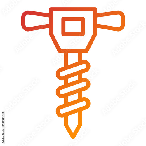 Auger Vector Design Icon Style