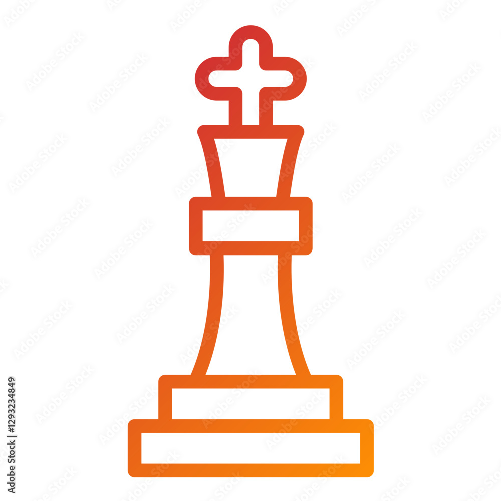 Chess Piece Vector Design Icon Style Chess Piece Vector Design Icon Style