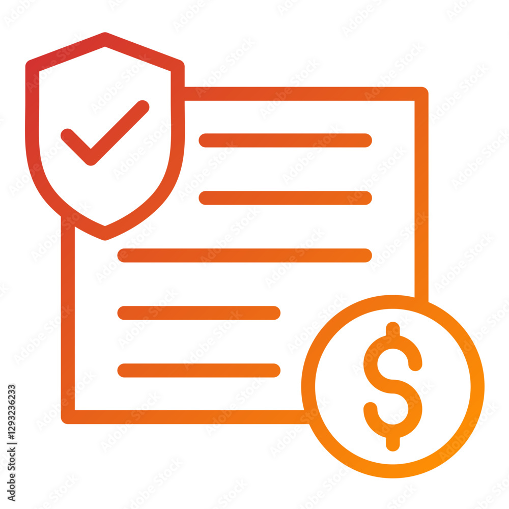 Liability Vector Design Icon Style Liability Vector Design Icon Style