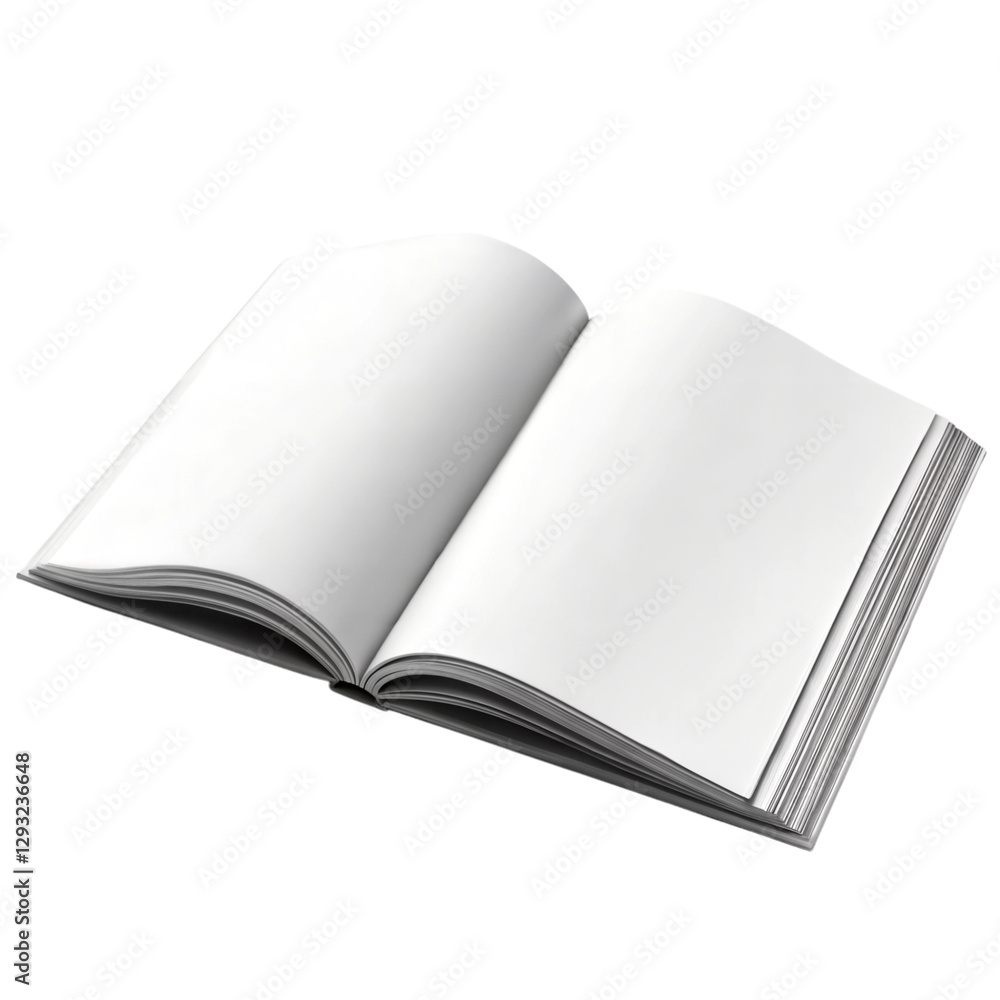 Creative blank magazine ad design solid digital artwork minimalist style, isolated on white or transparent background Creative blank magazine ad design solid digital artwork minimalist style, isolated on white or transparent background