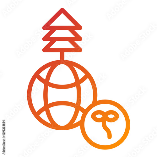 Eco Warrior Vector Design Icon Style