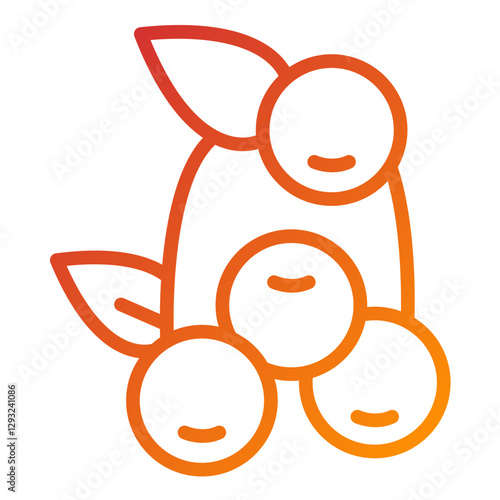 Cranberries Vector Design Icon Style