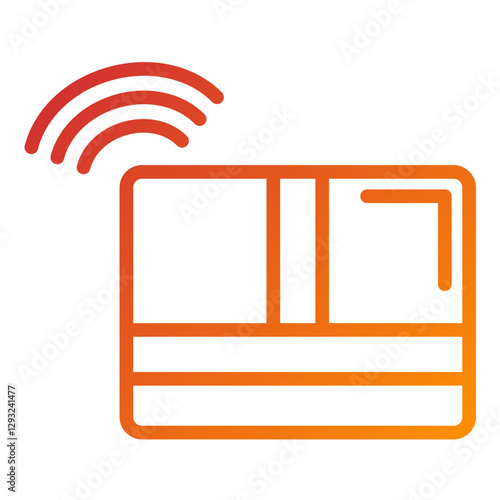 Trackpad Vector Design Icon Style