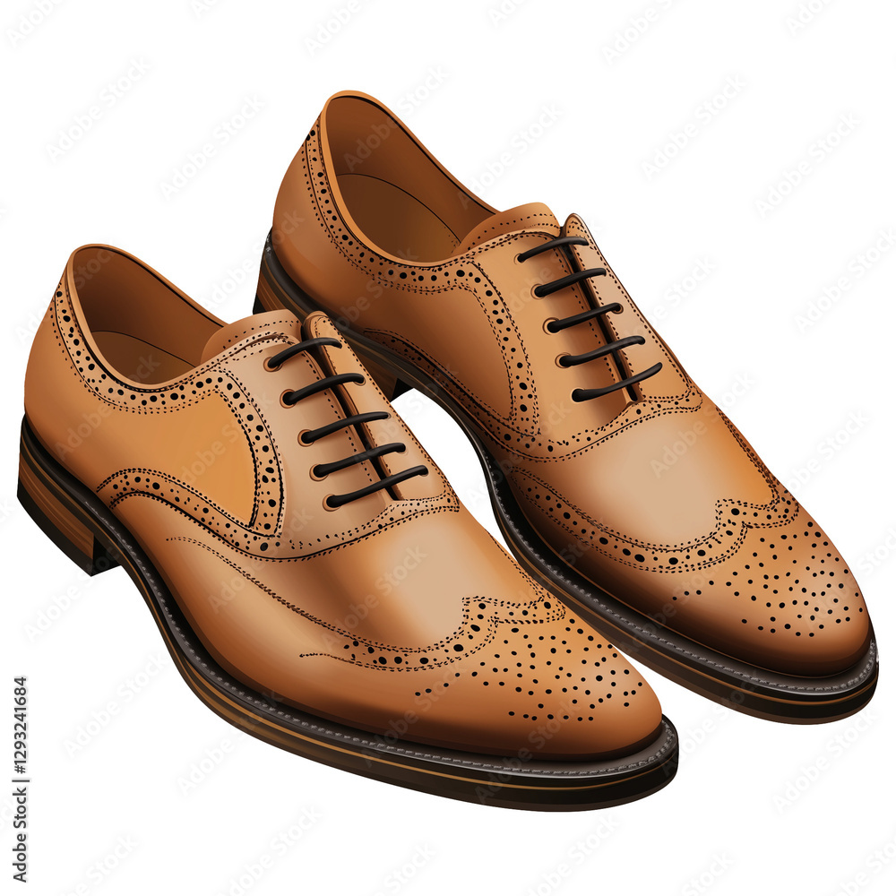 leather shoes, Transparent background, footwear leather shoes, Transparent background, footwear