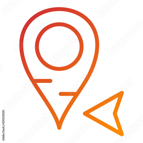 Free Download West Arrow Vector Design Icon Style - GFXLoad