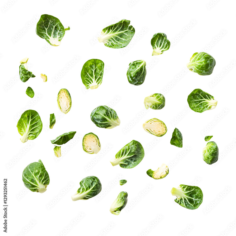 Cabbage isolated on transparent background Cabbage isolated on transparent background