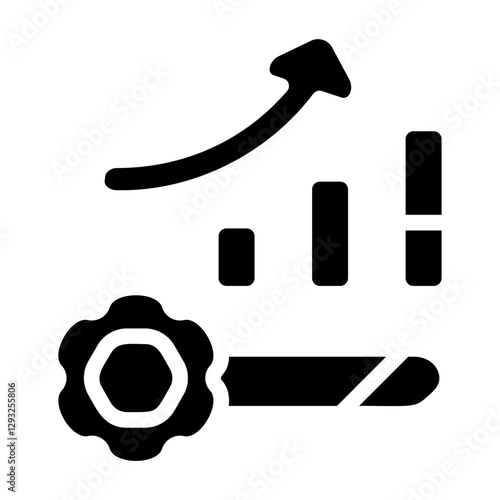 Growth Solid Icon