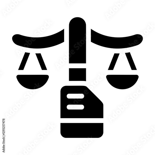 Law Contract Solid Icon