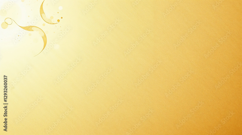 Golden abstract background with elegant curves and soft light Golden abstract background with elegant curves and soft light