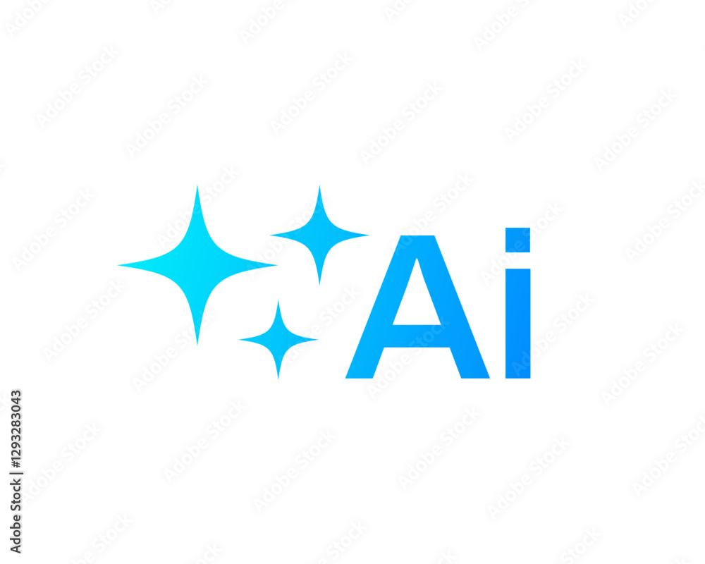 A colorful AI logo with a gradient design, modern typography, and a robot inspired symbol, representing intelligent software, online networks, and virtual technology. A colorful AI logo with a gradient design, modern typography, and a robot inspired symbol, representing intelligent software, online networks, and virtual technology.
