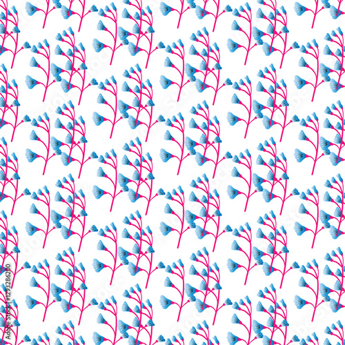 seamless pattern with butterflies