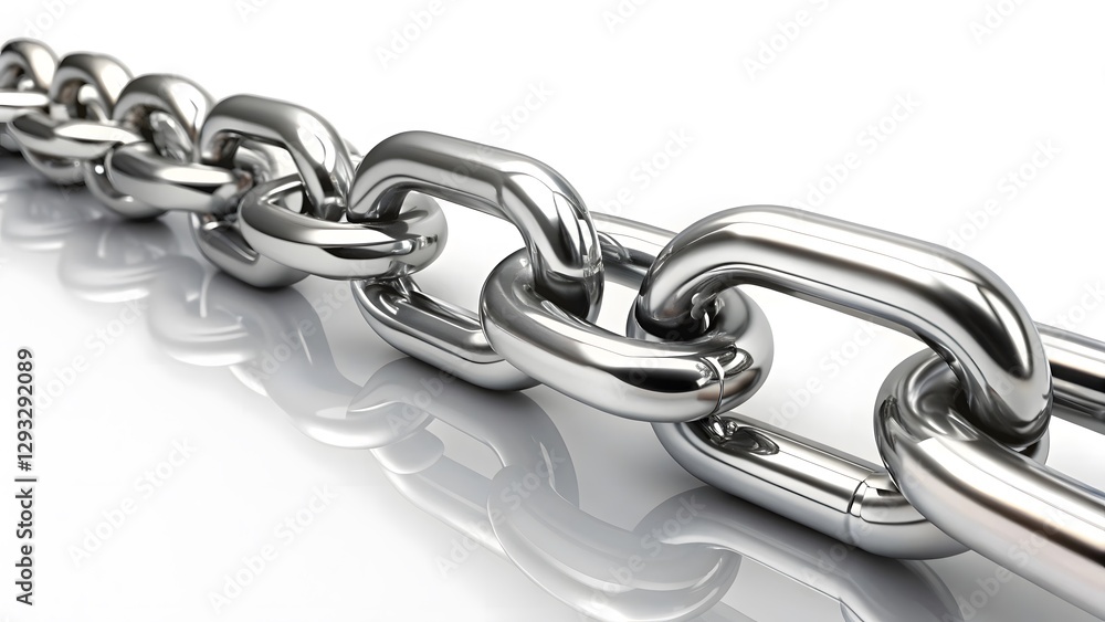 Fototapeta premium Metal Chain Links
