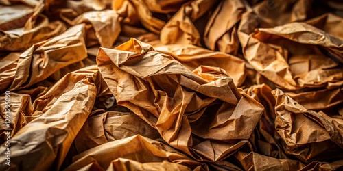 Wallpaper Mural Rustic Brown Paper Texture Background - Authentic Craft Paper Sheets Torontodigital.ca