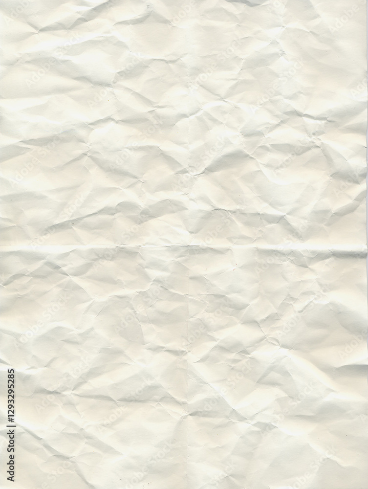 Fototapeta premium white crumpled paper texture