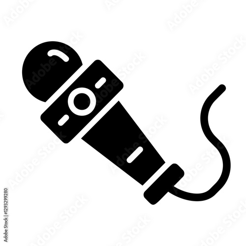Microphone Solid Icon