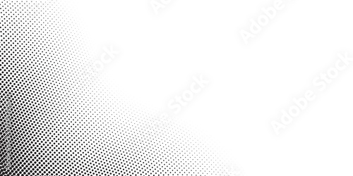 Halftone dotted abstract background. Grain gradient texture background with dots. Noise Stipple pointillism pattern. Sand, grain, grunge