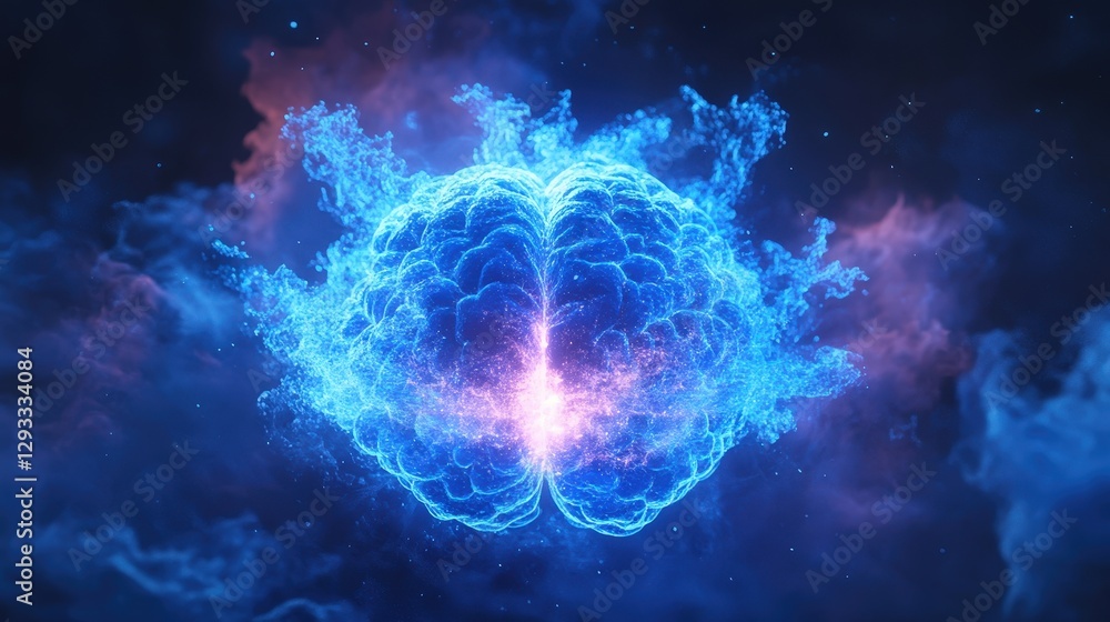 A mesmerizing cosmic explosion in shades of blue, purple, and pink unfolds in intricate, layered patterns, showcasing a vibrant celestial dance of colors A mesmerizing cosmic explosion in shades of blue, purple, and pink unfolds in intricate, layered patterns, showcasing a vibrant celestial dance of colors
