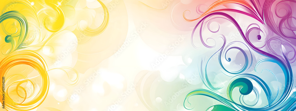 Colorful background with abstract waves and curves
Colorful background with abstract waves and curves
