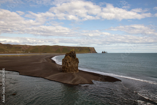 Black beach on Iceland