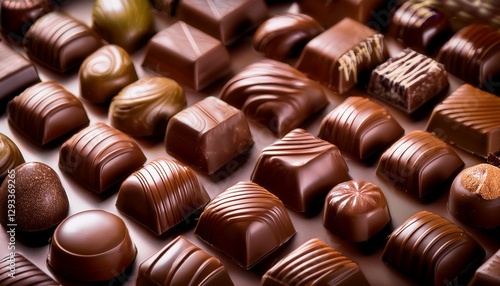 Indulge in the luxury of artistic chocolate.  