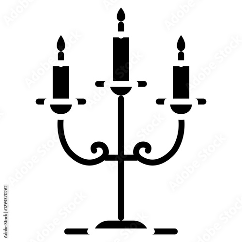 Candelabra Vector Icon