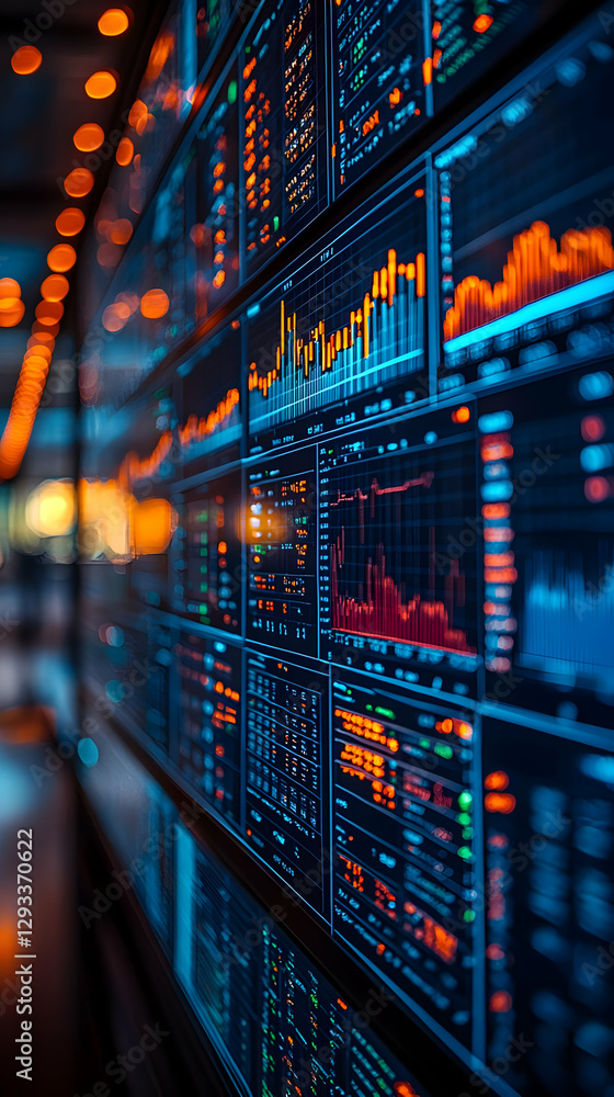 Digital Data Streams - Abstract Technology Background Digital Data Streams - Abstract Technology Background