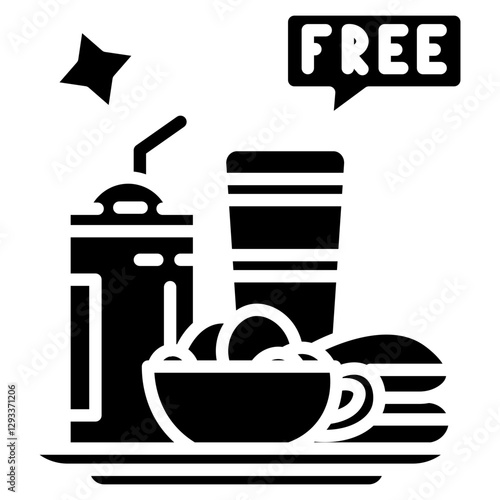 Free Breakfast Vector Icon