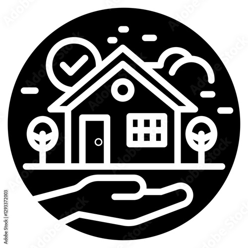 First Time Homebuyer Vector Icon