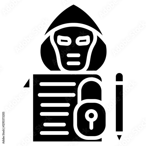 Ransom Note Vector Icon