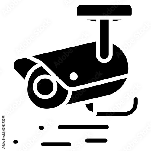 Security Camera Vector Icon