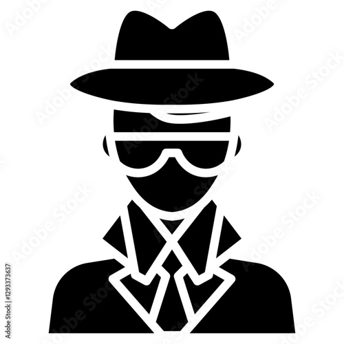 Undercover Agent Vector Icon