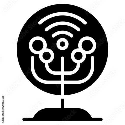 Wiretap Vector Icon