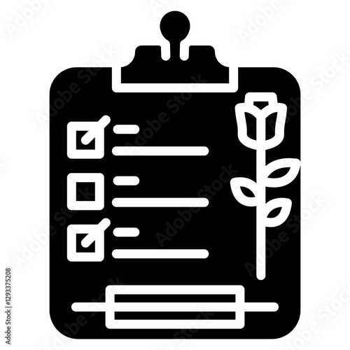 Guest List Vector Icon