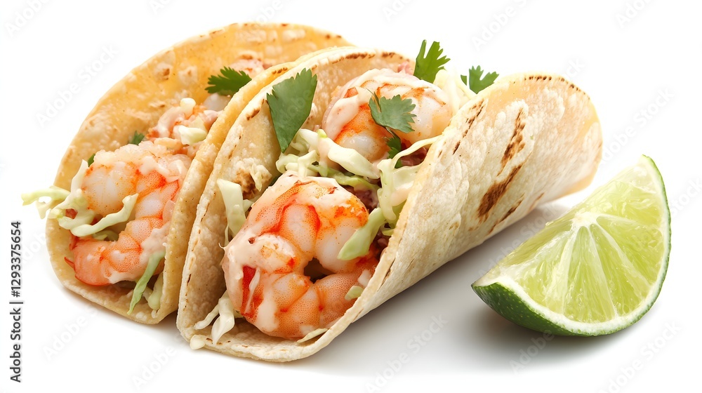 Delicious Shrimp Tacos with Cabbage and Lime Delicious Shrimp Tacos with Cabbage and Lime