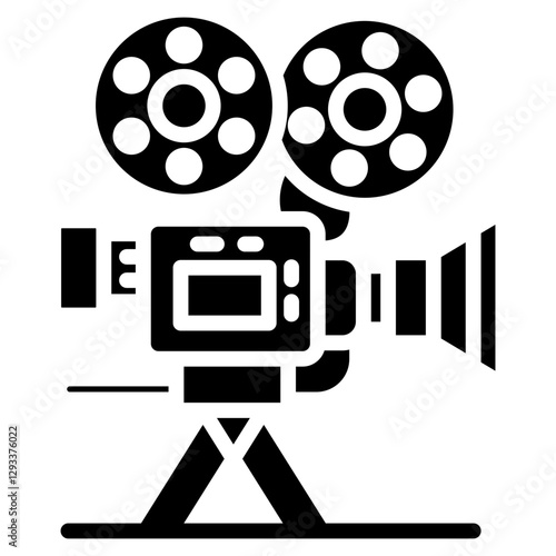 Documentary Film Vector Icon