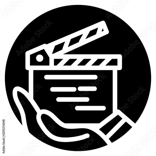 Film Distributor Vector Icon