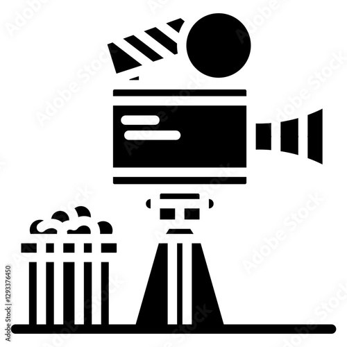 Movie Adaptation Vector Icon