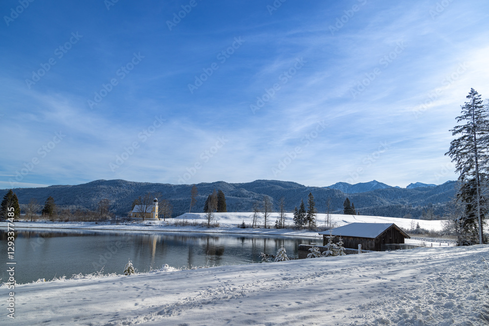 Winterliche Ruhe am See Winterliche Ruhe am See
