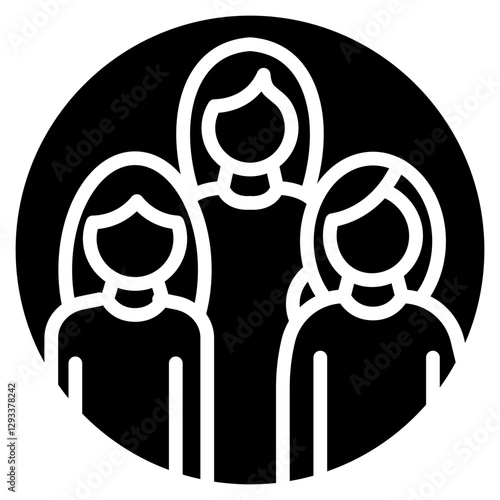 Family Bonding Vector Icon