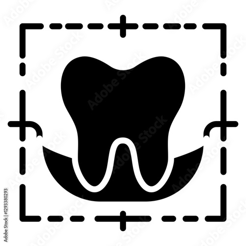 Teeth Alignment Vector Icon