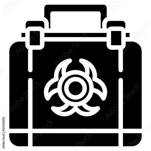 Chemical Spill Kit Vector Icon