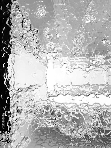 abstract grunge crome background
