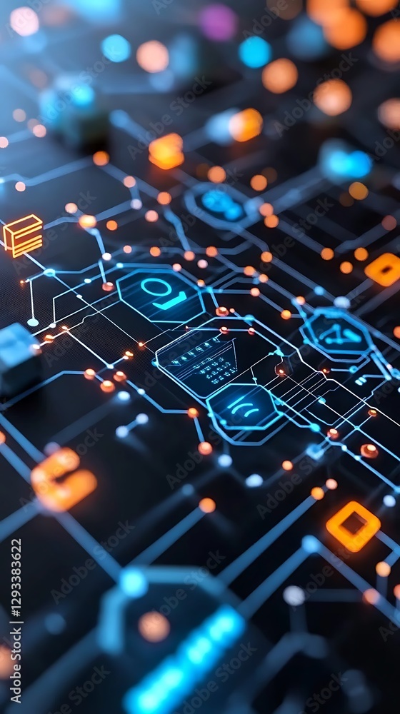 Digital network data flow Digital network data flow