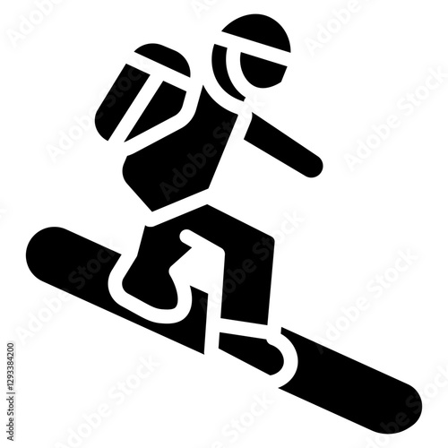 Snowboard Vector Icon