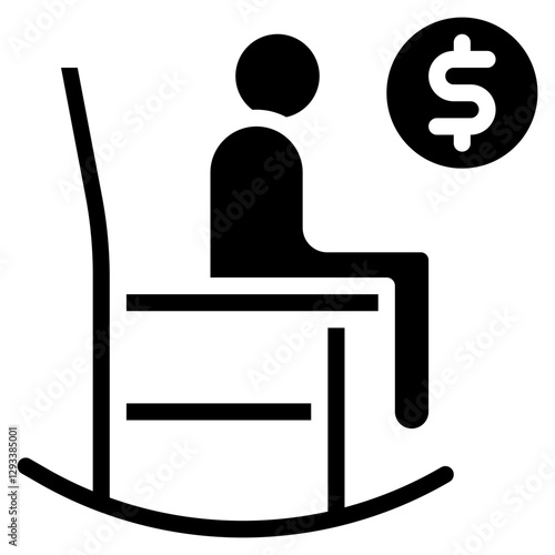 Pension Fund Vector Icon